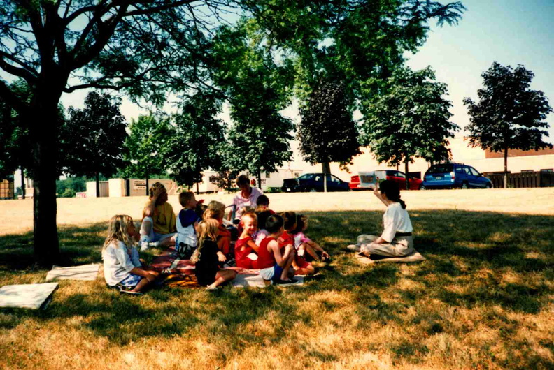 1995 SRP Reading Is Tremendous Outdoor Reading with Miss Carol.jpg