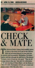 2008 Chess Club article
