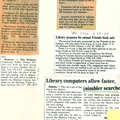 1994 Oct  newspaper articles on CL-CAT first OPACs for patrons