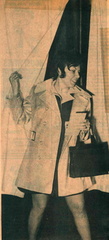 1972 April 19 newspaper photo, Joyce Sala,  Mokena voter