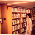 1972 Interior, Elaine by Bookshelves