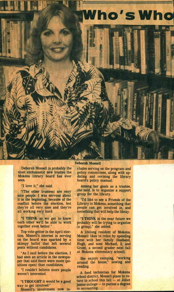1987 Trustee Deborah Mossell--Star article June 18.jpg