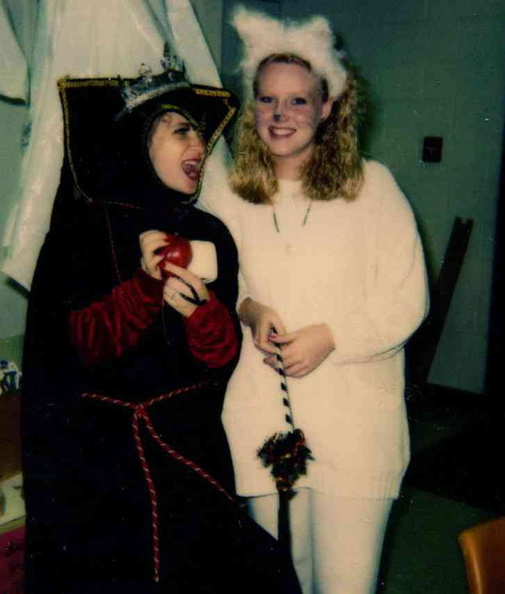 1993 Halloween Crafts, Pages in Costume.jpg