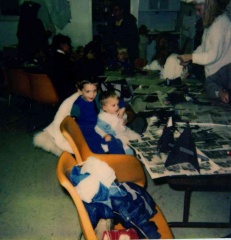 1993 Young Pichmans at Halloween Crafts Oct. 30