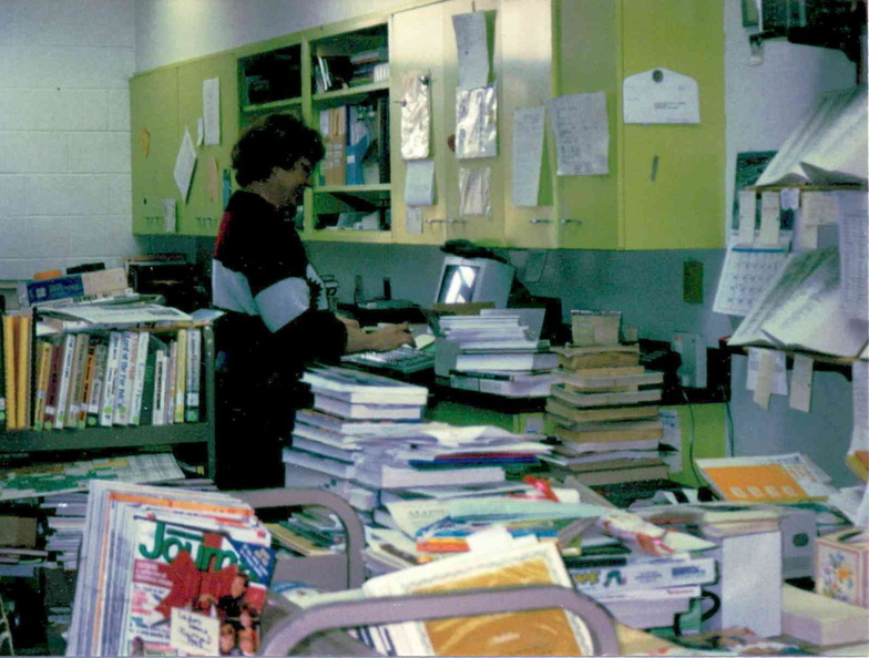 1995 Nelvie Fremel in old Workroom.JPG