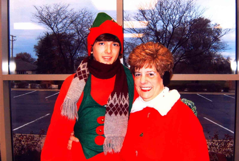 2008 Eric Pichman and Phyllis Jacobek dressed for Christmas Parade.jpg