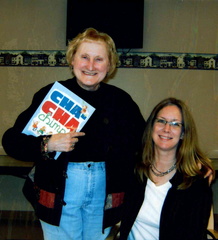 2009 Author Visit, Julia Durango with Georgene Lange on left