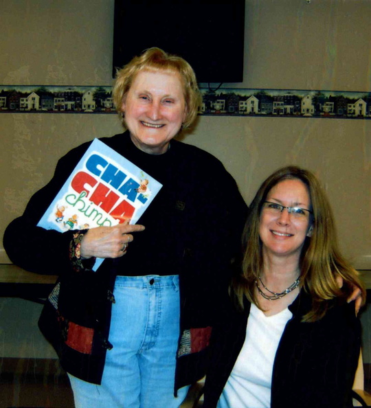2009 Author Visit, Julia Durango with Georgene Lange on left.jpg