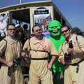 Ghostbusters crew posing