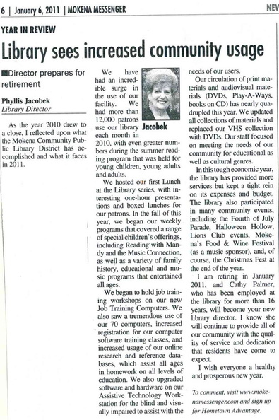 2010 Year in Review, Mokena Messenger Jan. 6 2011.jpg