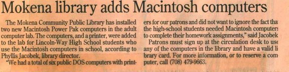 199- Addiing Macs to Computer Room article