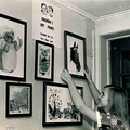1971 Girl hanging children's art print