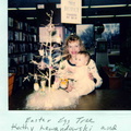 1991 March 6, Kathy Lewandowski & baby Alana