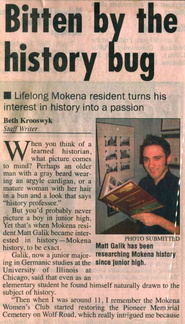2007 Matt Galik article