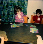 EDIT_1.4_ 1993 Story Hour Oct. 20 C. Ruggio, Alana L., Bridget Quinn Make Monster Puppets